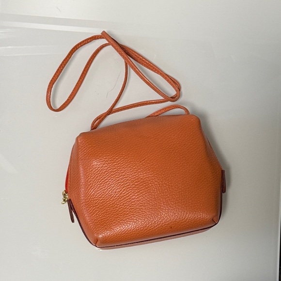 Vintage Mark Cross Leather Crossbody Bag - Picture 11 of 12